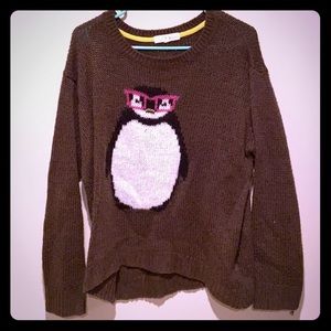 Warm penguin sweater